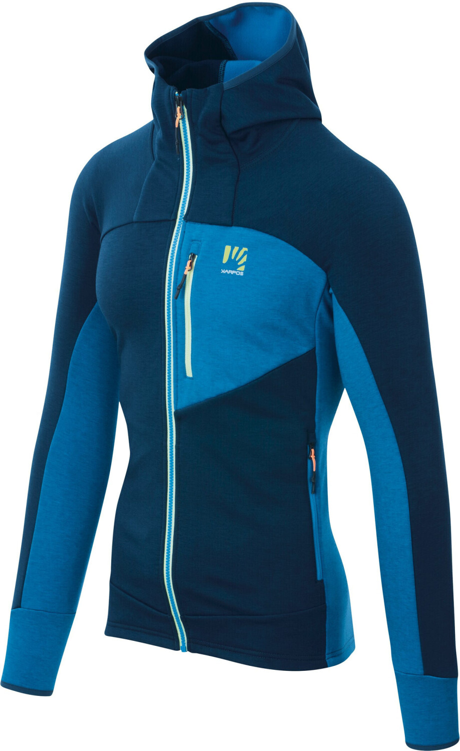 KARPOS Mezzodi Fleece Hoodie M insignia blue/indigo bunting