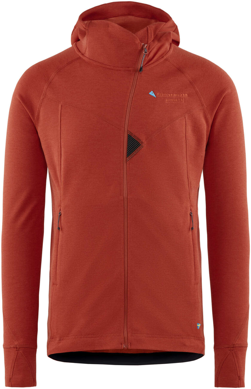 Klättermusen Njorun 2.0 Hoodie dark redwood