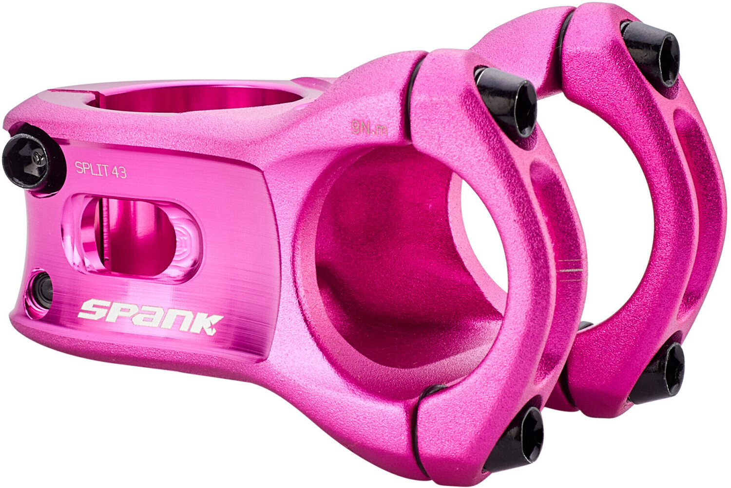 Spank Split Vorbau Ø31,8mm schwarz/pink 38mm