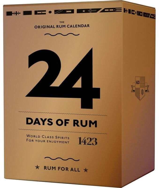 1423 World Class Spirits ADvent Calendar 24 Days of Rum
