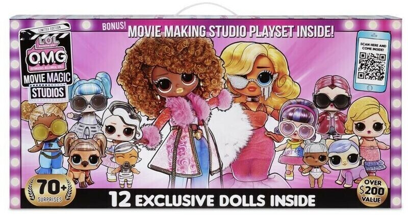 Photos - Doll OMG MGA Entertainment MGA Entertainment LOL Surprise  Movie Magic Studios ( 