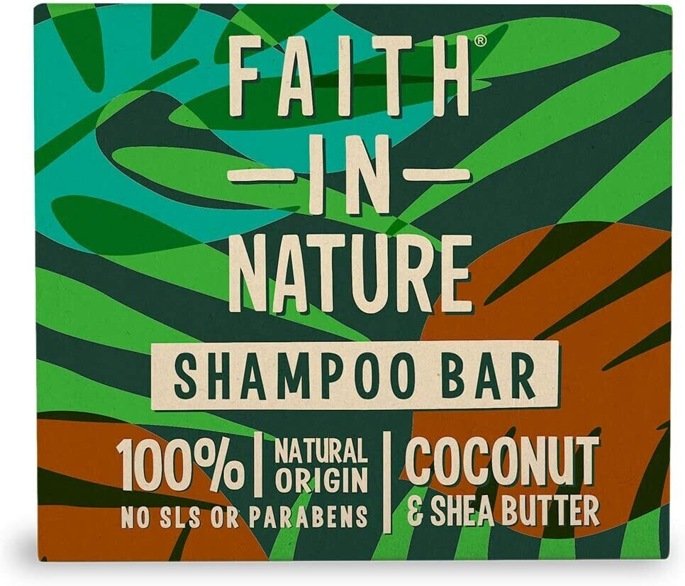 Photos - Hair Product Faith in Nature Coconut Shampoo Bar  (85g)