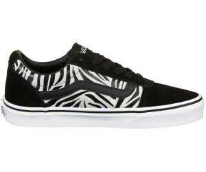 Vans ward low womens black on sale