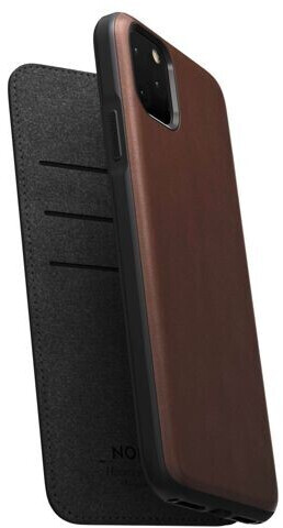 Nomad Nomad Folio Leather Rugged Rustic Brown iPhone 11 Pro Max