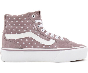 Vans platform discount suede pink
