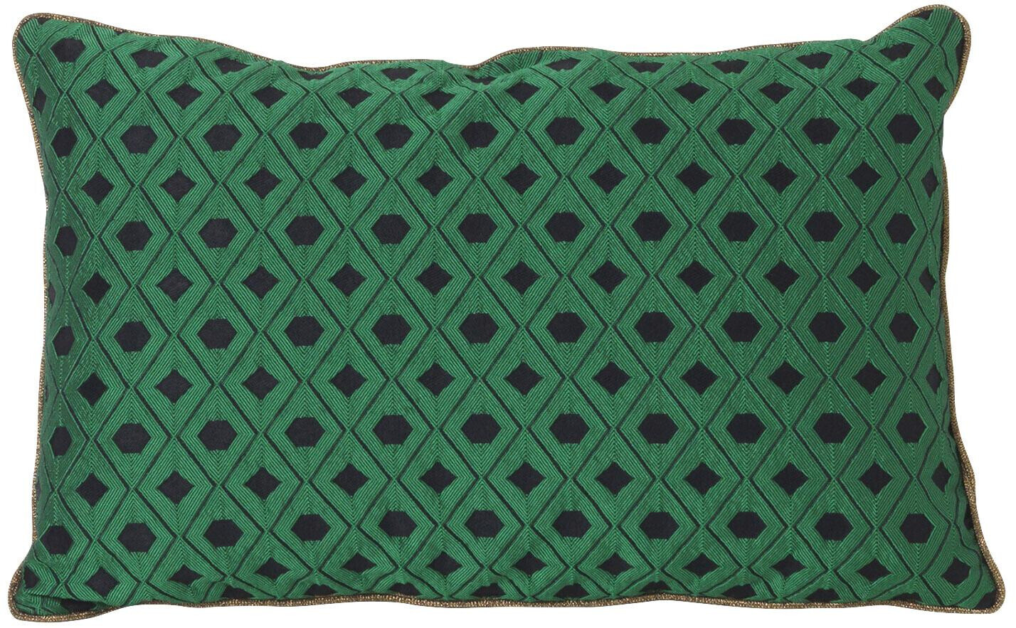 Ferm Living Coussin mosaique vert