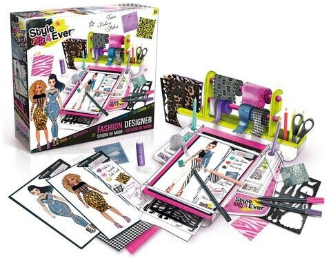 Canal Toys Style 4Ever Fashion Designer Portfolio Kit w/ 8 Model Sheets