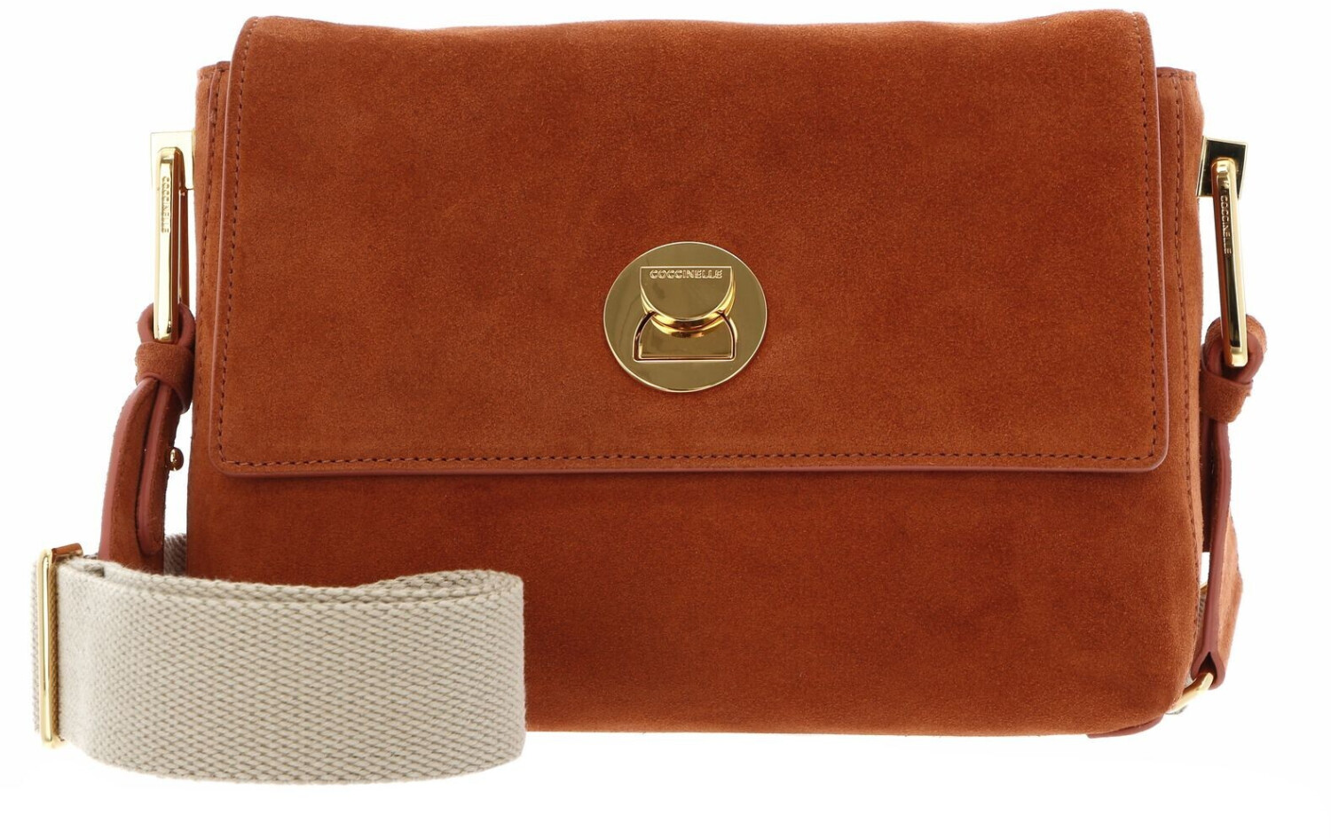 Coccinelle Liya Small Suede amber