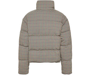 check puffer jacket