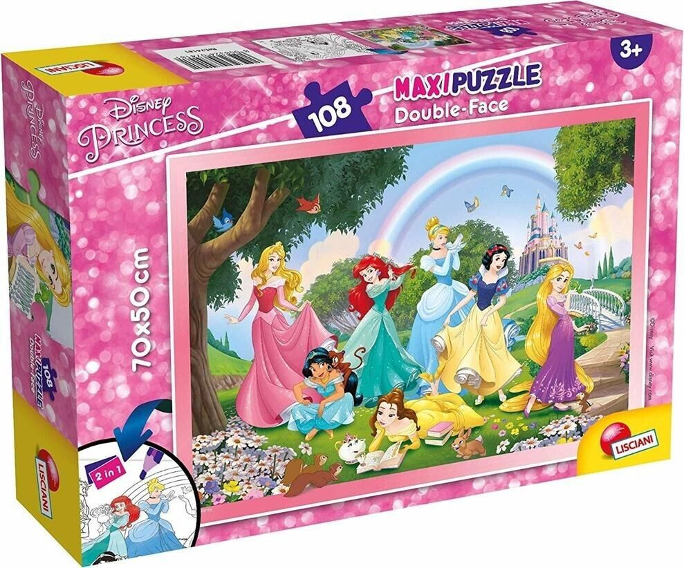 Lisciani Maxi puzzle Princess rainbow world 108 pz