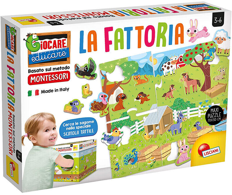 Lisciani Montessori - La mia fattoria (Italian edition)