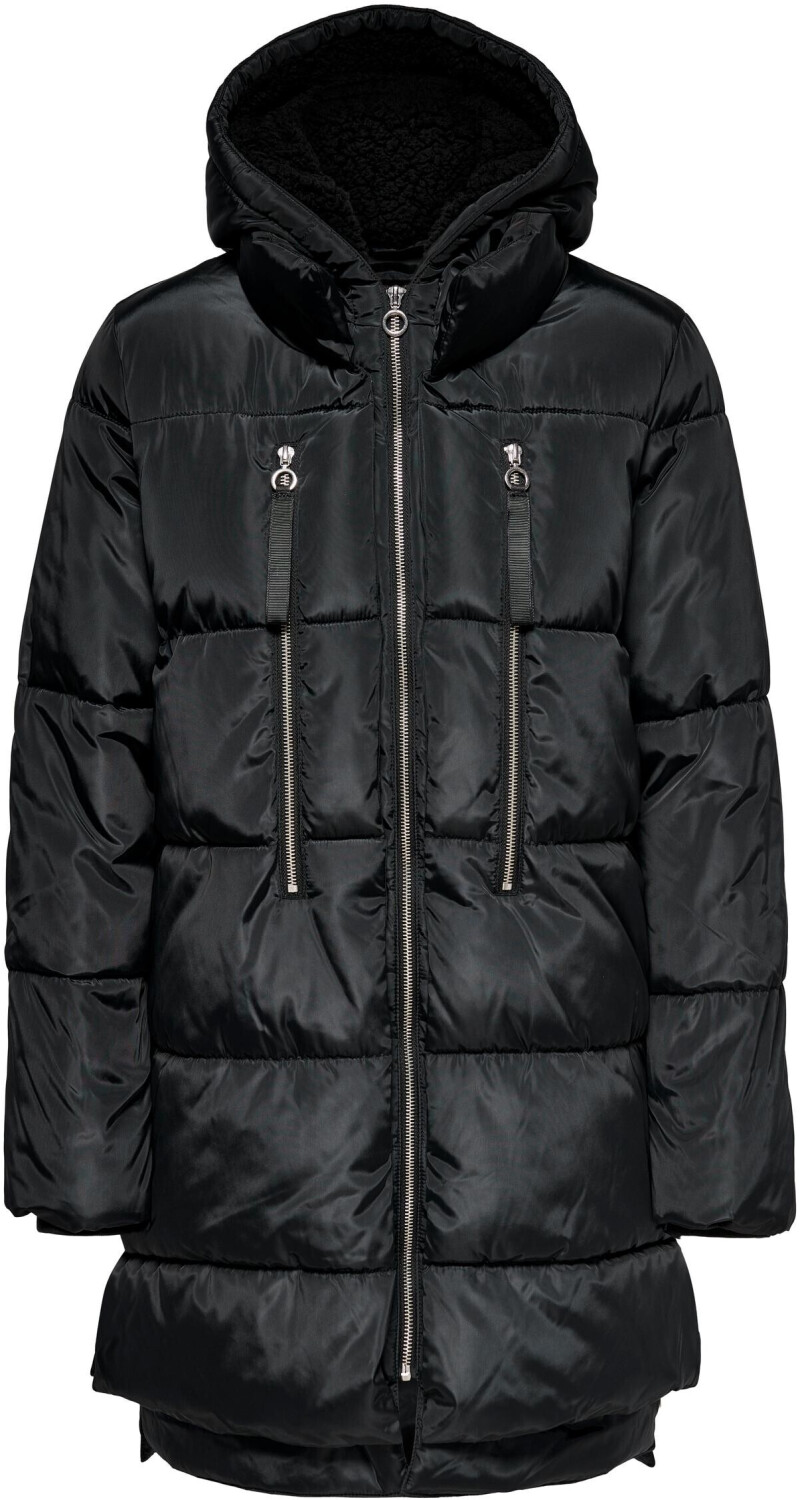 Only Onlnora Long Puffer Coat Cc Otw (15230125) black ab 69,99 € |  Preisvergleich bei
