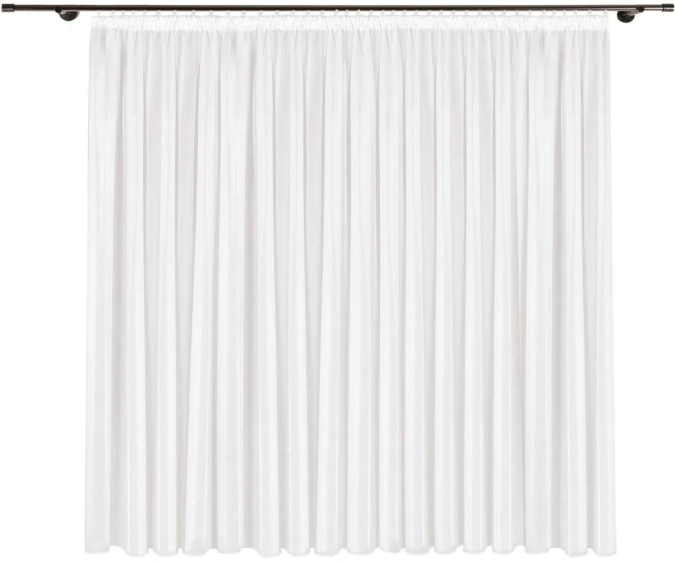 Gerster Jody 450x180cm with Curling Ribbon White