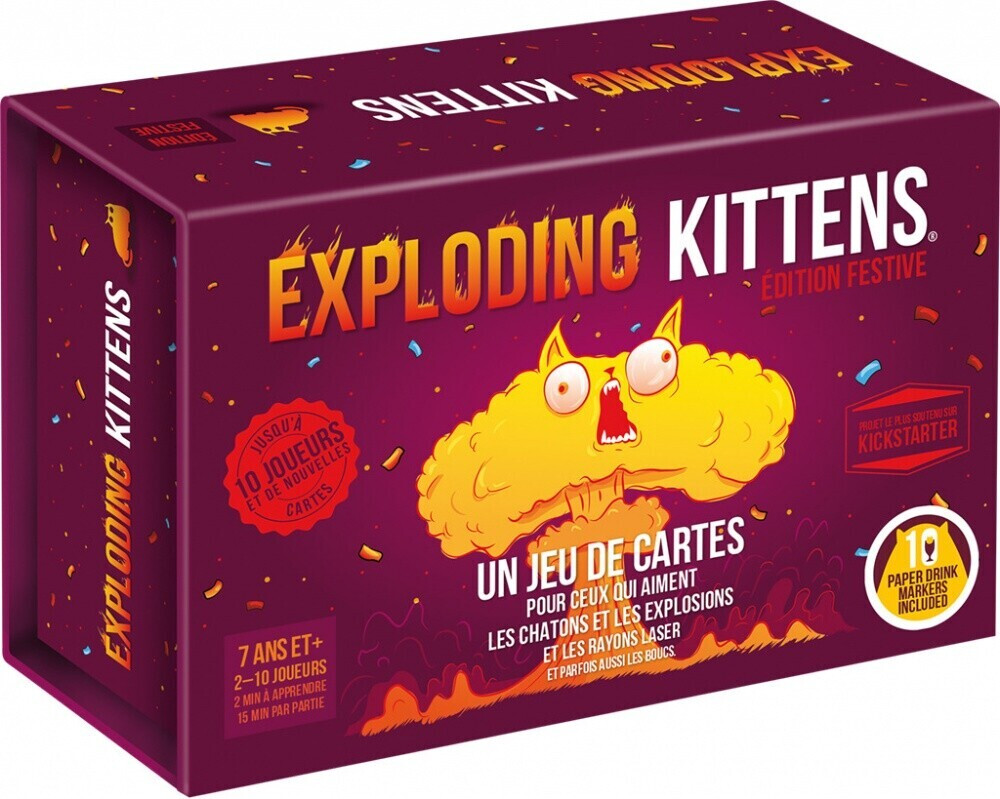 Exploding Kittens Édition festive