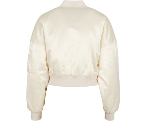 Urban Classics Ladies Short Oversized Preisvergleich whitesand | Satin Jacket bei 45,49 (TB4542-02903-0037) ab € Bomber