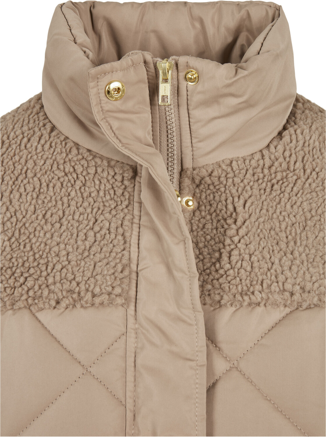 Urban Classics Ladies Oversized softtaupe bei Preisvergleich | 48,71 Jacket Quilt Puffer Diamond (TB4552-03257-0037) € ab