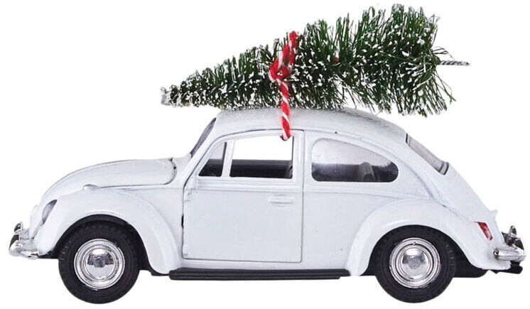 House Doctor Christmas Cars white