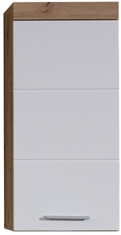 trendteam Amanda 37x77cm oak/white glossy