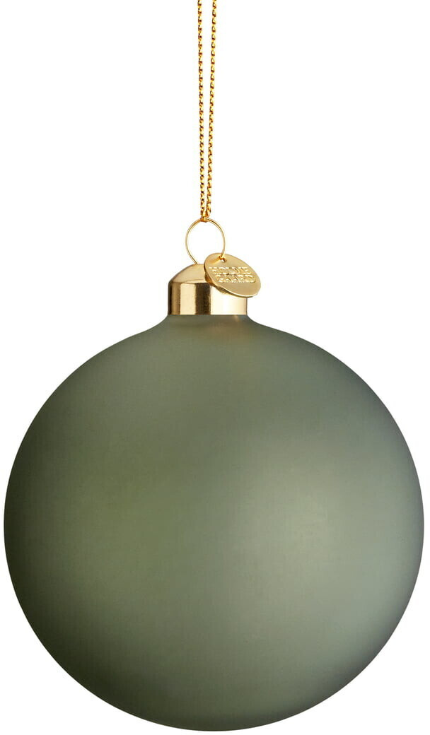 Holmegaard Souvenir Christmas Ball 8cm green