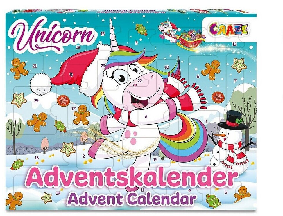 Craze Unicorn Advent Calendar 2021