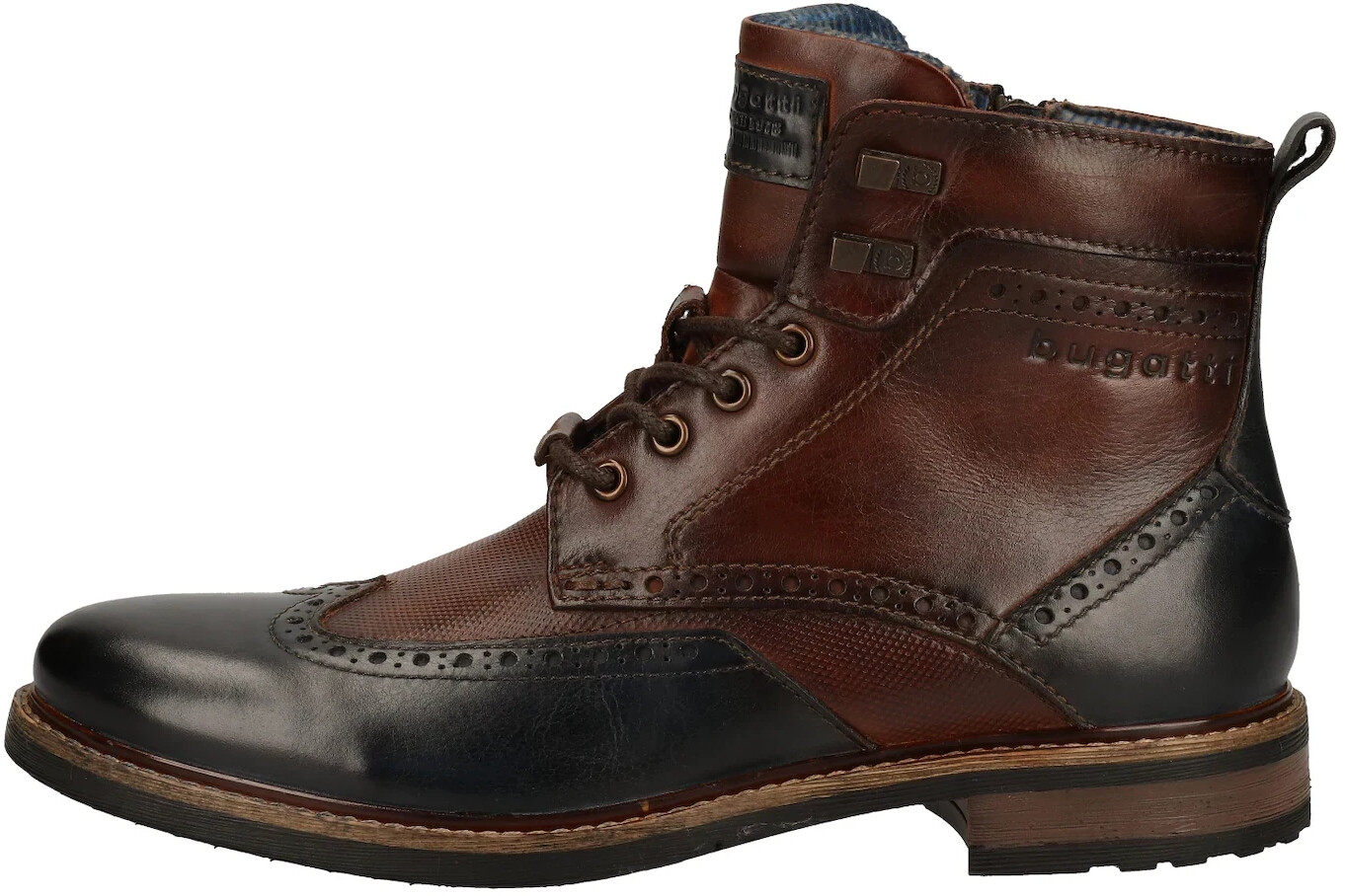 Bugatti Boots (311782321010) dark blue/dark brown