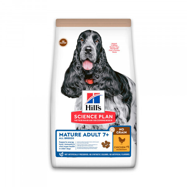 Hill's Science Plan Mature Adult 7+ No Grain with Chicken 2,5kg