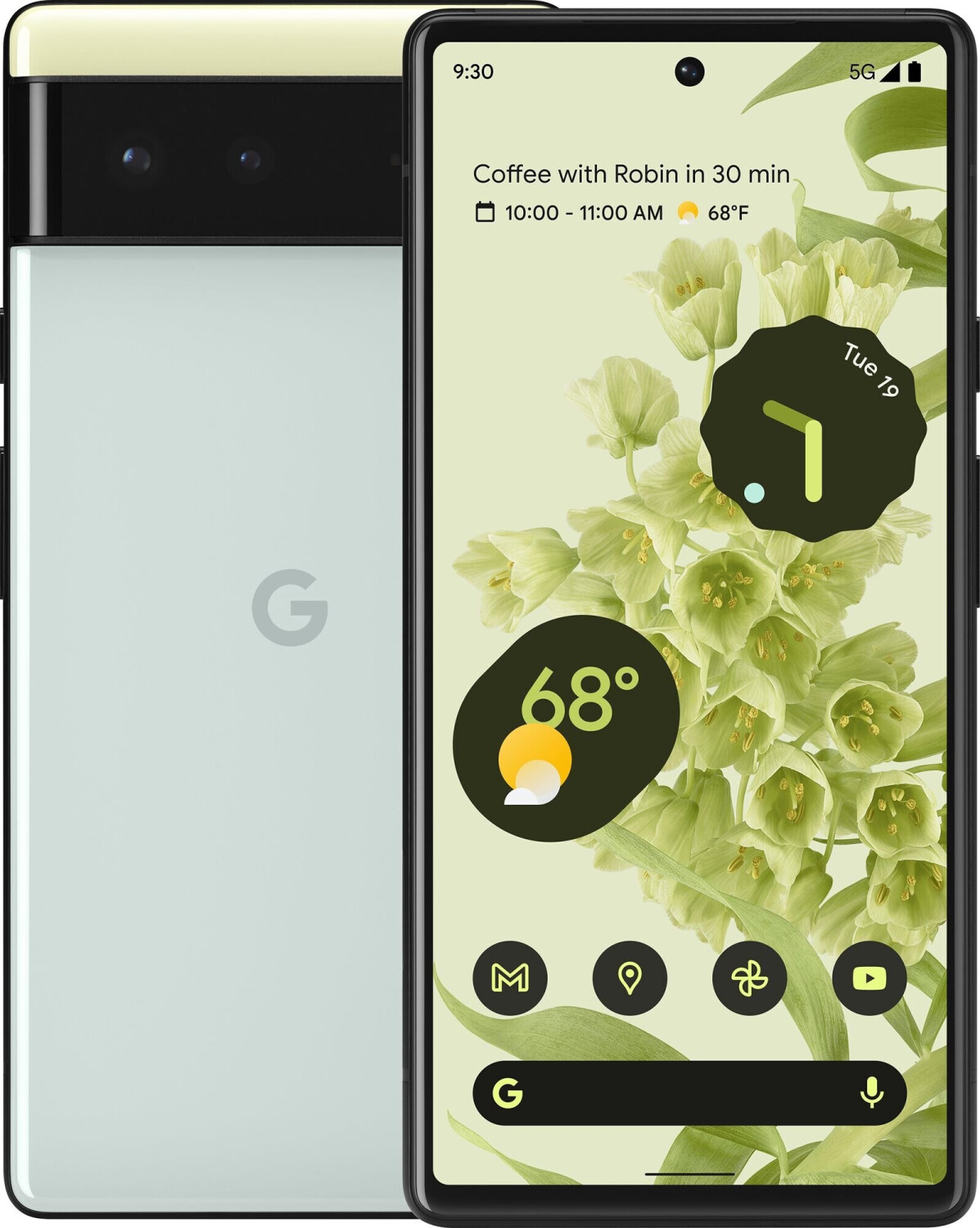 Google Pixel 6 128 Go gris océan
