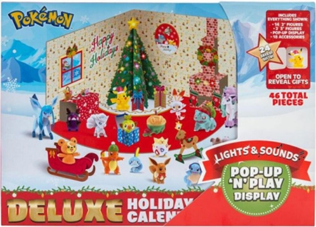 Jazwares Pokémon Advent Calendar Deluxe 2021 a € 42,46 (oggi