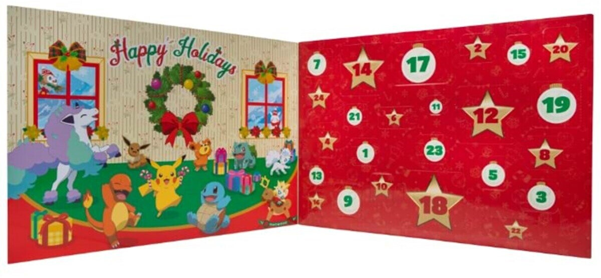 Jazwares Pokémon Advent Calendar Deluxe 2021 au meilleur prix sur idealo.fr