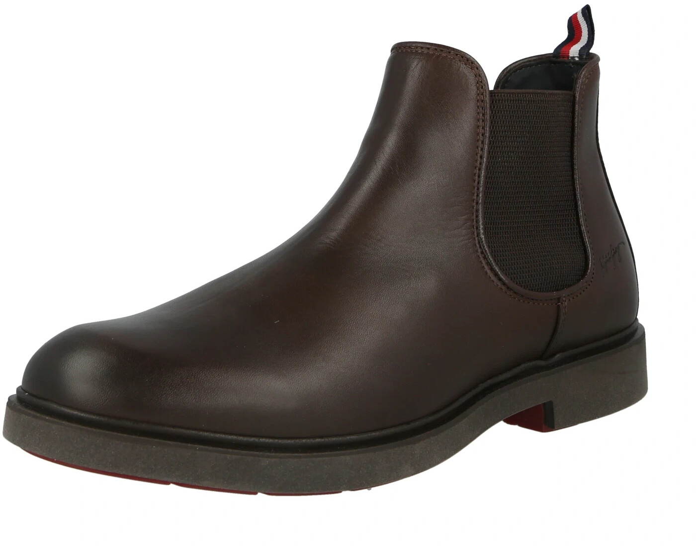 tommy hilfiger leather chelsea boot