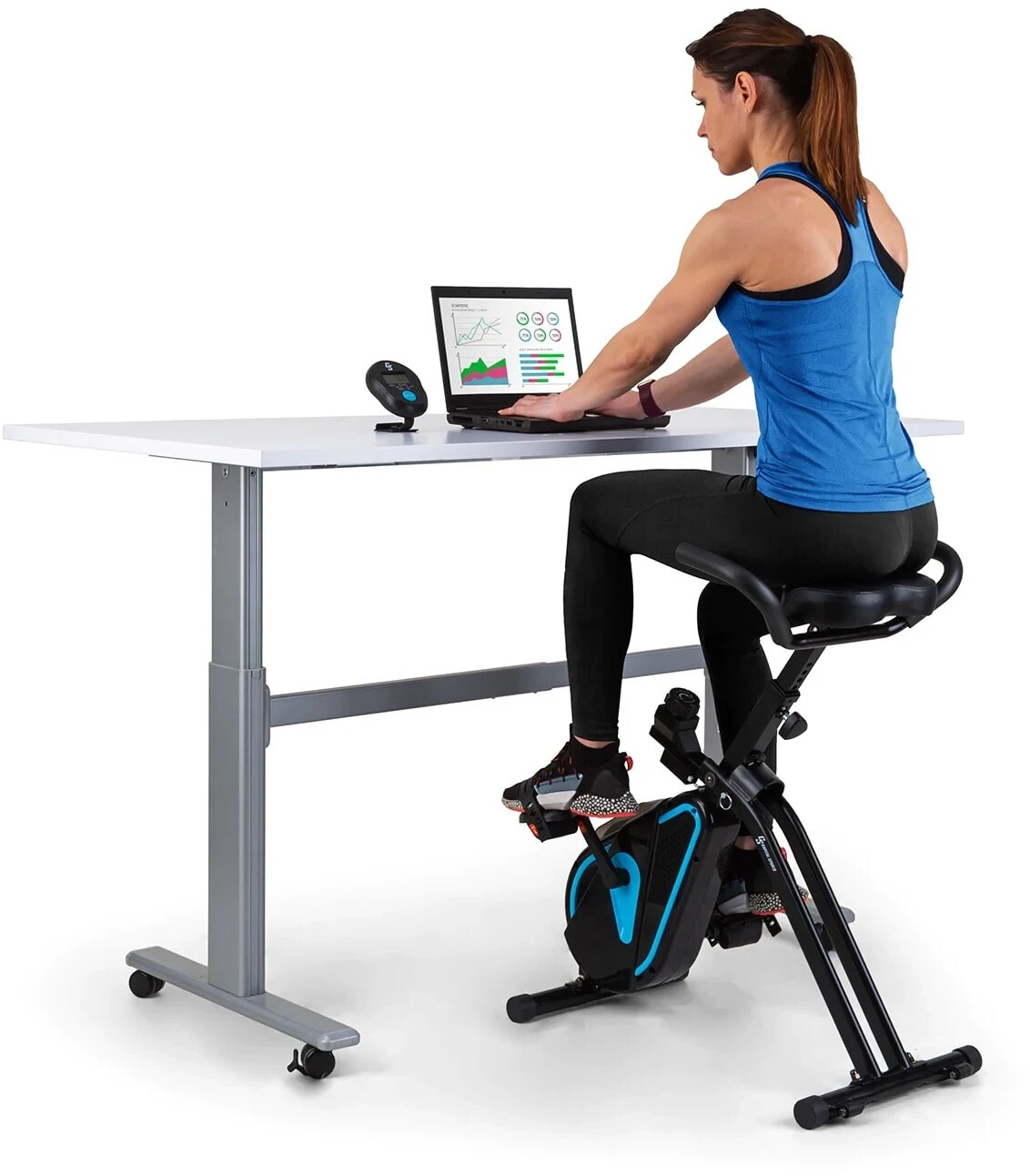 Capital Sports Azura Desk Bike black