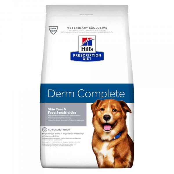 Hill's Prescription Diet Canine Derm Complete Skin Care & Food Sensitivities 5kg