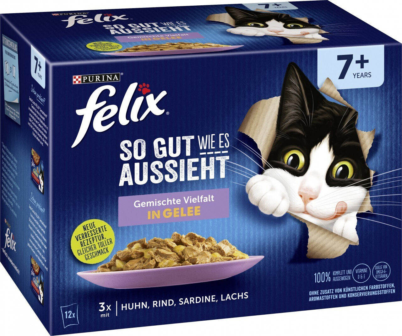 Felix So gut wie es aussieht Senior 7+ Mixed Variety in Jelly 12x85g