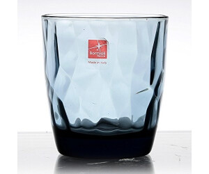 Lot De 6 Verres à Pied Bormioli Rocco Florian - Verre Long Drink 43 Cl, Pied Bleu - Moderne Et élégant