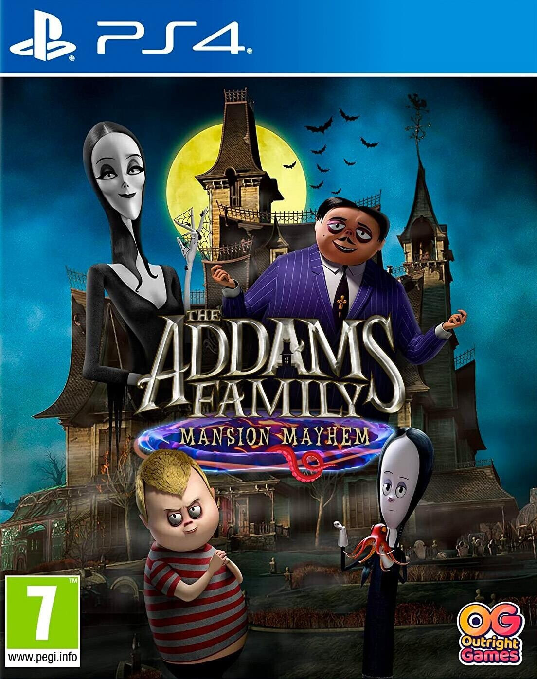 Photos - Game Outright  The Addams Family: Mansion Mayhem (PS4)