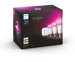 Philips Hue White Color Ambiance E27 Starter Kit Bridge 3 x A60 929002468811 a 163 36 oggi Migliori prezzi e offerte su idealo