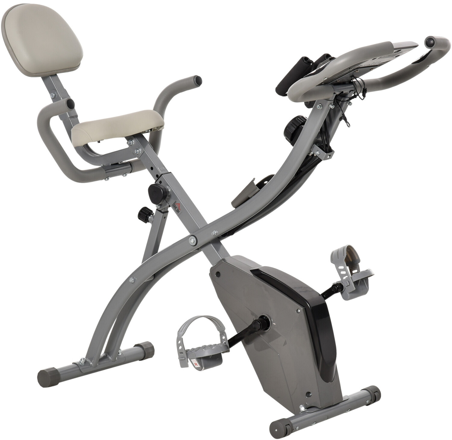 HomCom Hometrainer grey (A90-196GY)