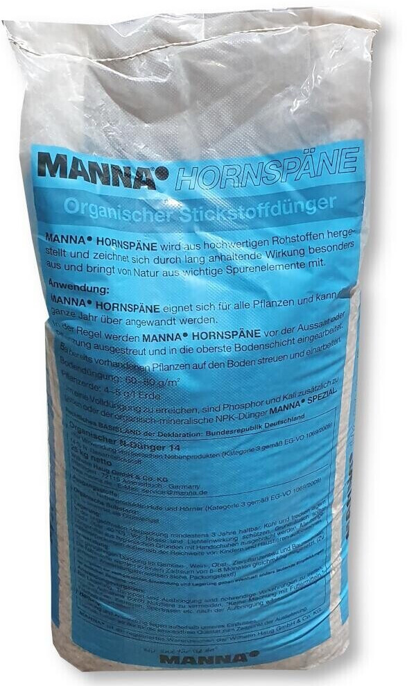 Manna Horn shavings with long-term effects