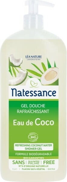 Natessance shower gel coconut water (1000 ml)