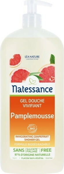 Natessance shower gel grapefruit (1000 ml)