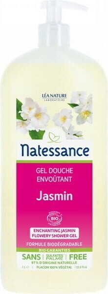 Natessance shower gel jasmine (1000 ml)