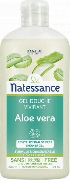Natessance shower gel aloe vera (250 ml)