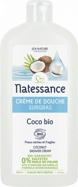 Natessance cream shower coconut (500 ml)