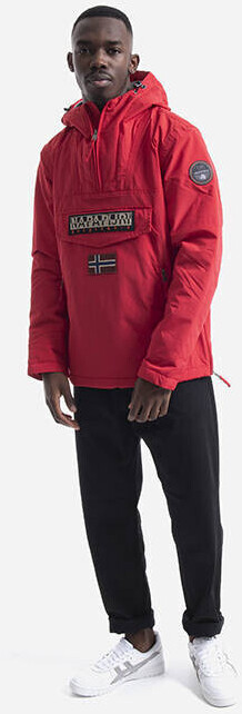 Buy Napapijri Jacket Rainforest Pocket Winter NA4EGY red tango
