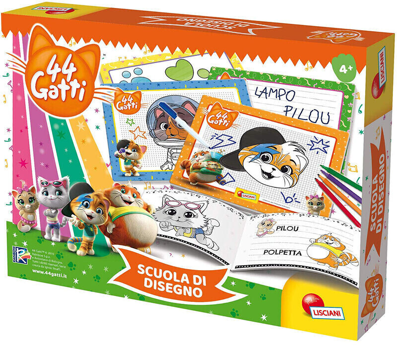 Lisciani 44 Gatti - Scuola di disegno (Italian edition)