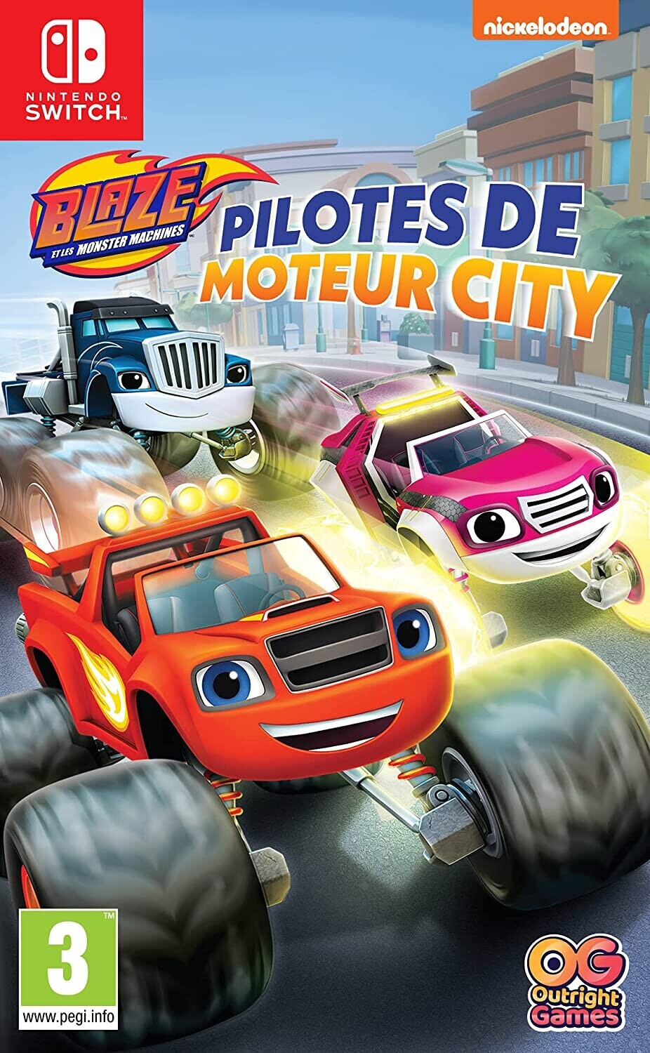 Blaze and the Monster Machines : Pilotes de Moteur City (Switch)