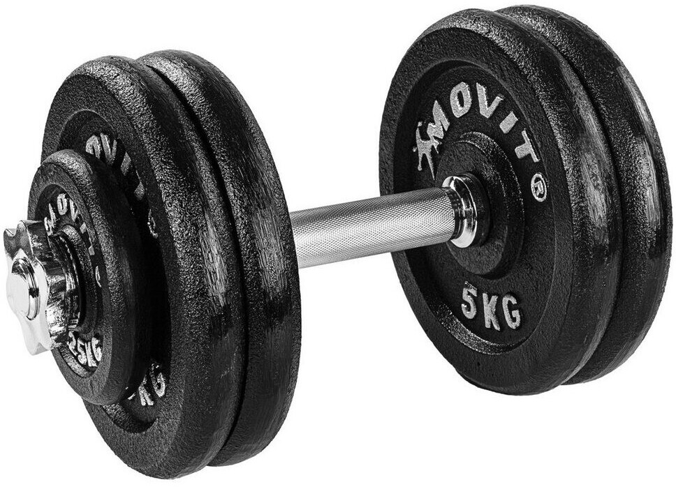 Movit Dumbbell Set 25 kg Profi Cast Iron