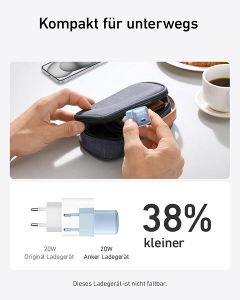 Anker 511 Charger (Nano Pro) Artic White, Bild 3