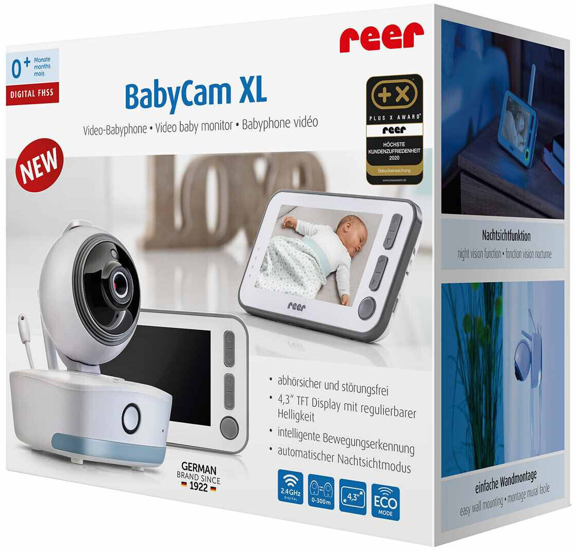 Reer - Video-Babyphone BabyCam L - digital 4,3 Zoll 