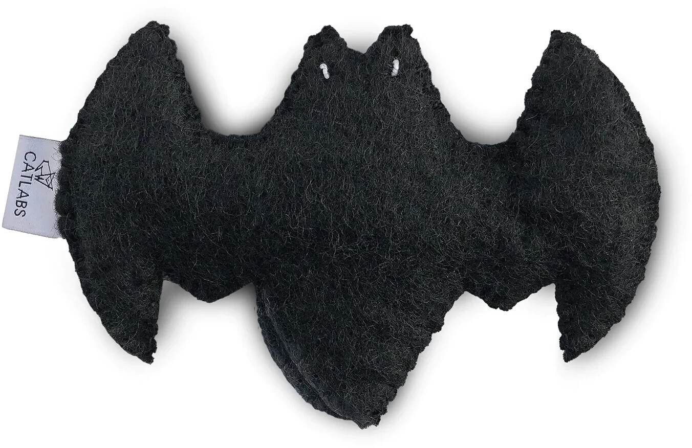 Catlabs Cat Toy Black Bat with Valerian Root